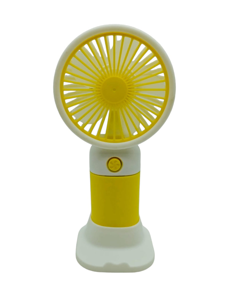 Mini rechargeable fan with stand