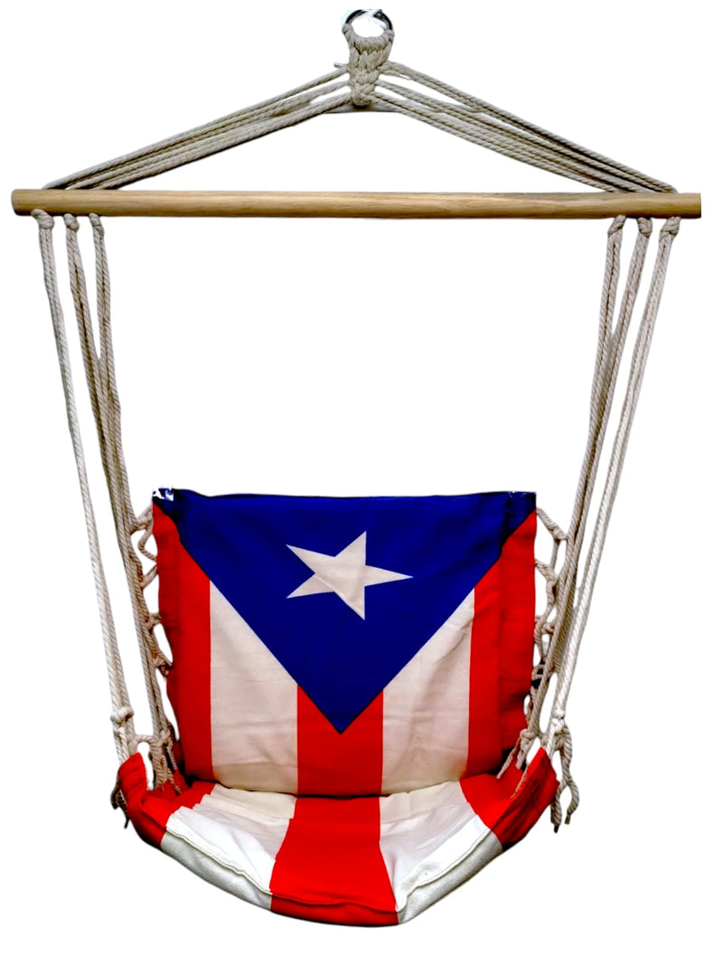 Souvenirs de Puerto Rico- Silla De  Hamaca Colgante *SOLO RECOGIDO EN TIENDAS*