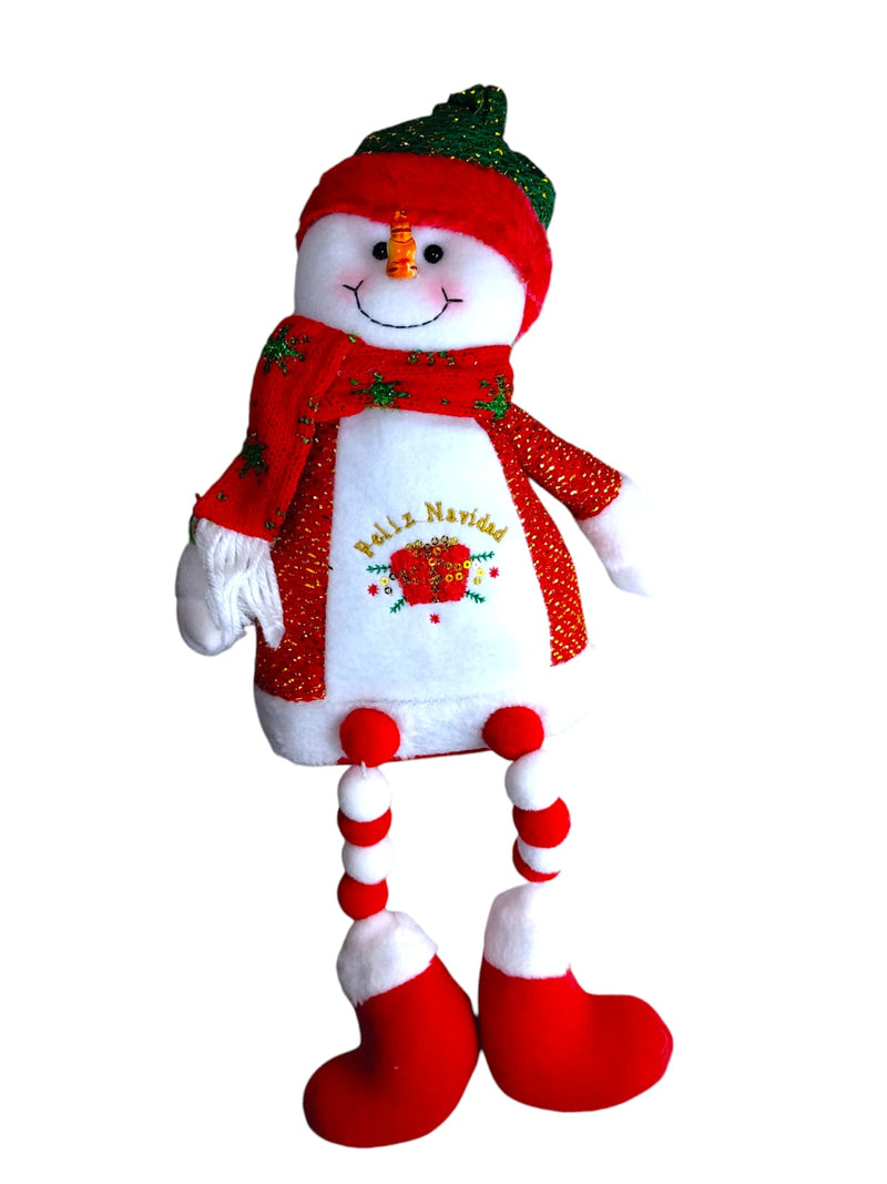 Navidad- Pom Pom Leg Xmas Plush Decor