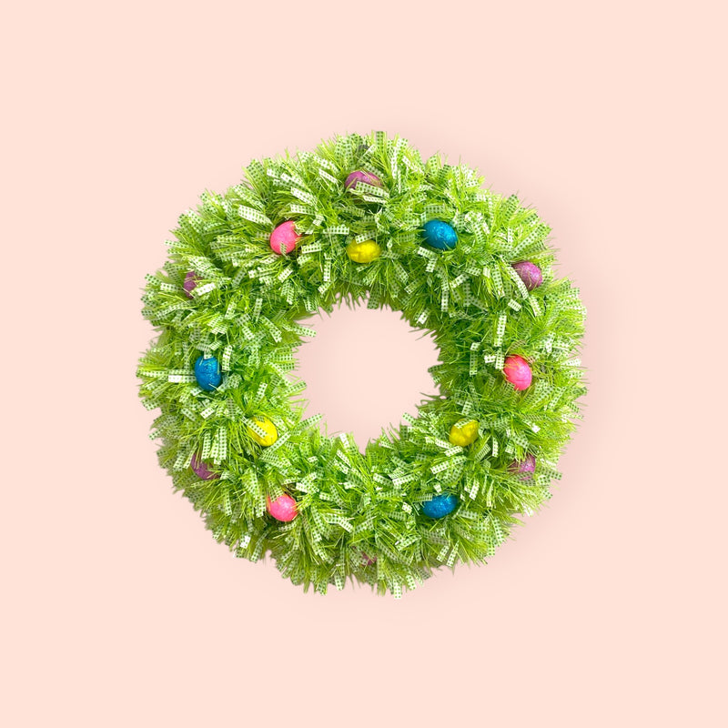 Decoración de Easter - Coronas de Tinsel (18.3''x 19.3'')