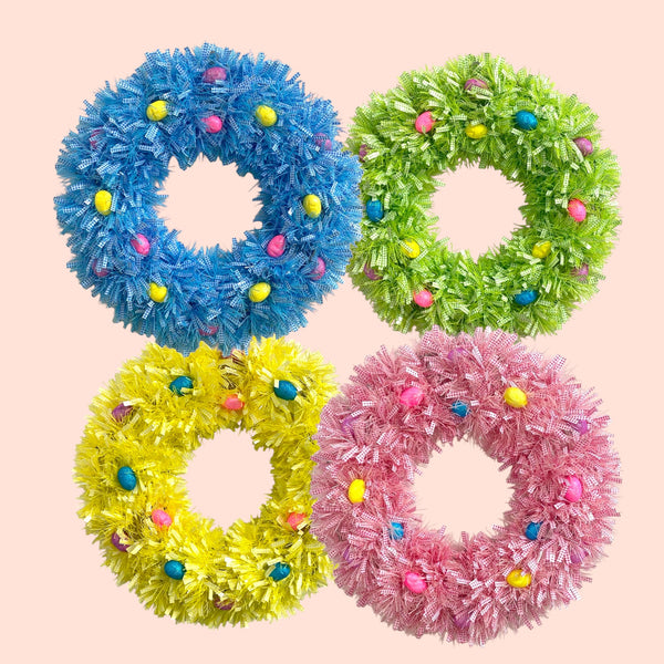 Decoración de Easter - Coronas de Tinsel (18.3''x 19.3'')