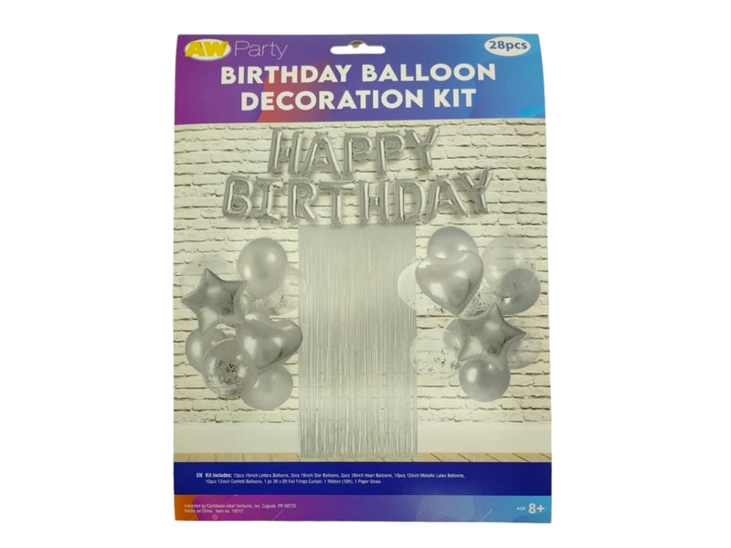 Kit de globo decorativo de 28 pcs