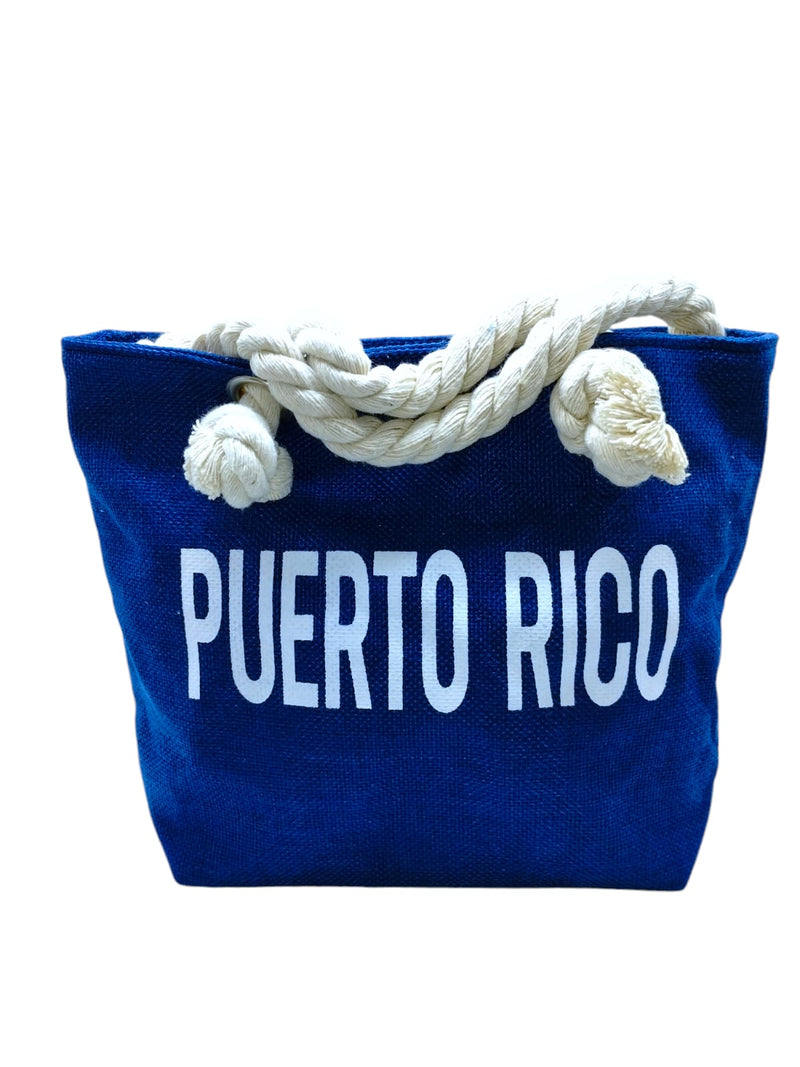 Souvenirs de Puerto Rico- Bolsos de Playa con Grabados