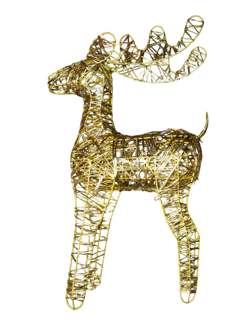 Navidad- Christmas Reindeer With 20 Lights Warm Light *SOLO RECOGIDO EN TIENDAS*