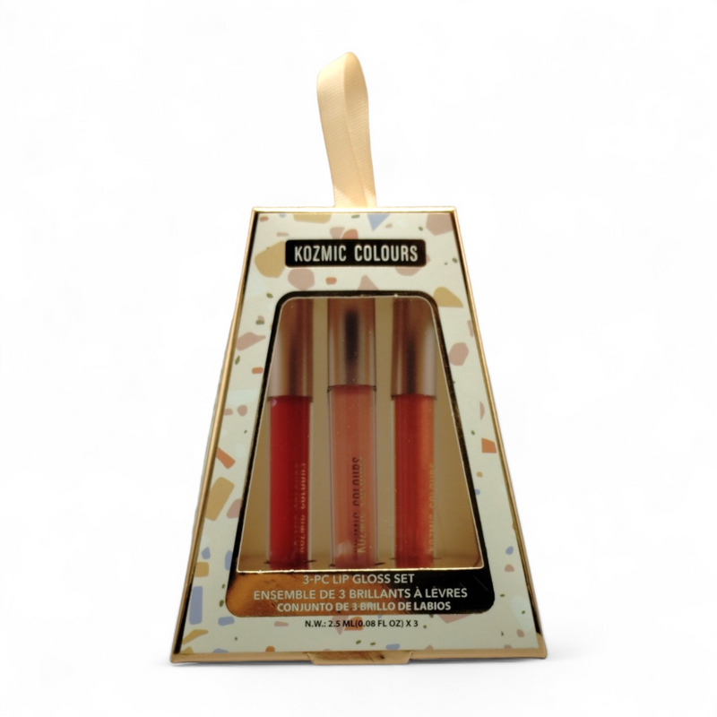 Kozmic Colors - Lip Gloss Set (3pcs)