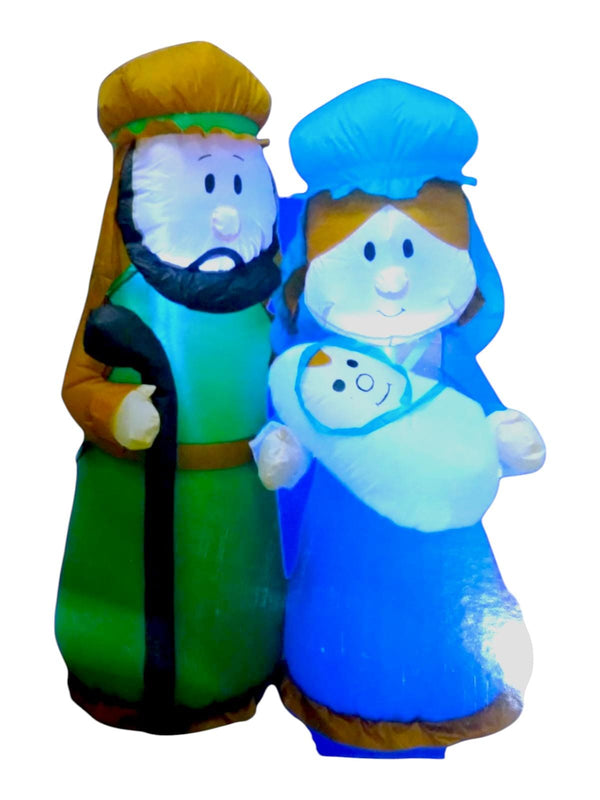 Navidad- Inflatable Nativity Family