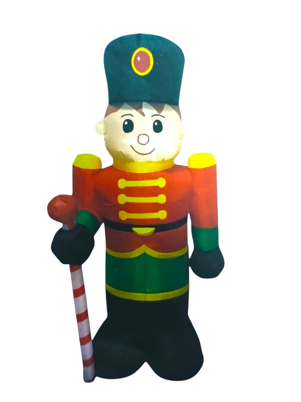 Navidad- Inflatable Toy Soldier 4ft