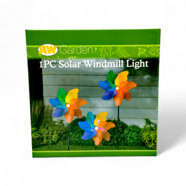 AW Garden - Solar Powered Windmill (1pc)