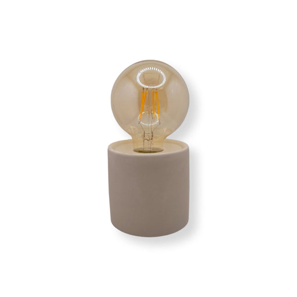 Ceramic LED Lamp - Crema