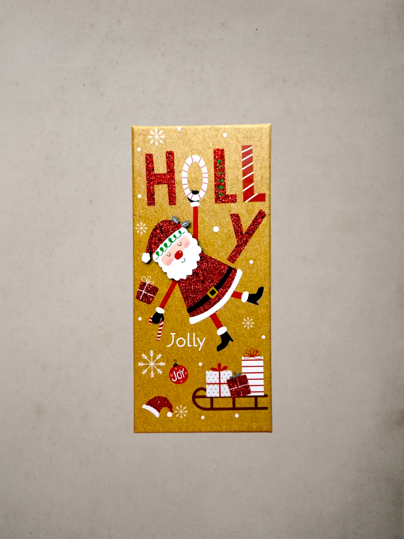 Navidad- Long Card Hoder 1pk