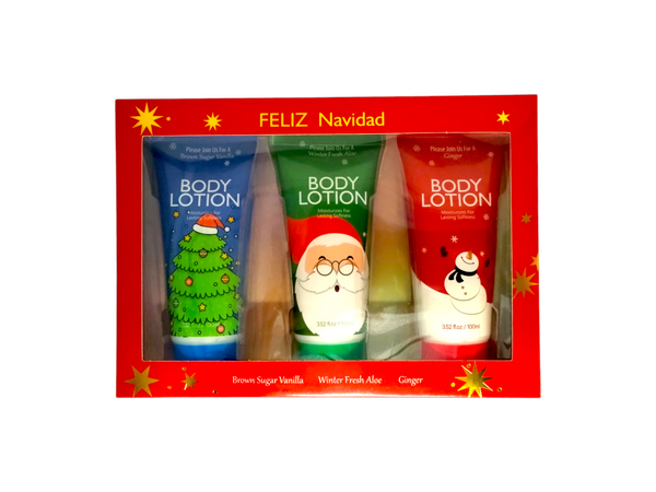 Navidad- 3pcs Body Lotion