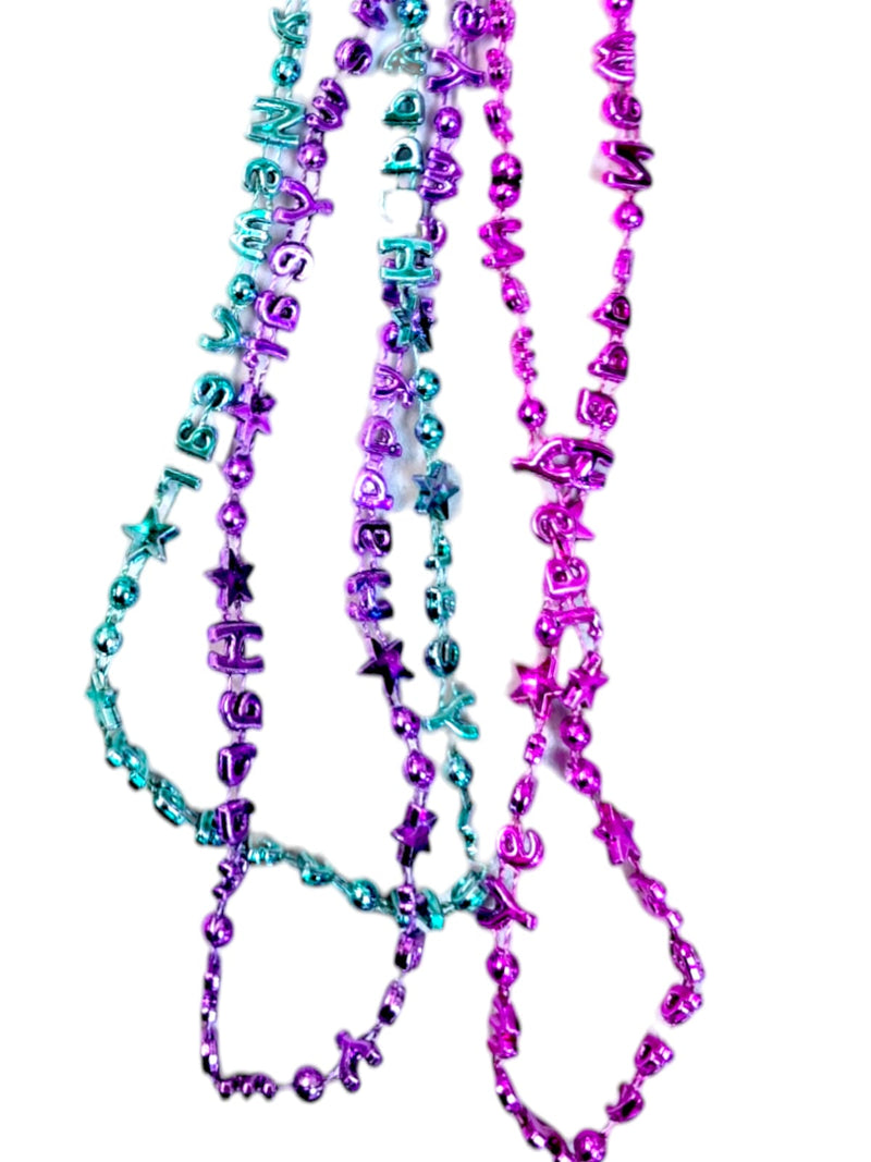 Happy New Year- 3pk Necklaces