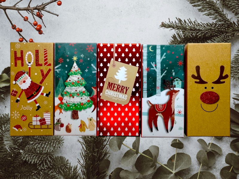 Navidad- Long Card Hoder 1pk