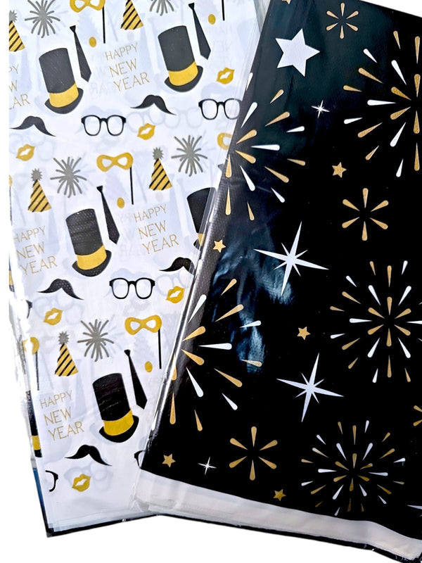 Happy New Year- Tablecover 54x108in