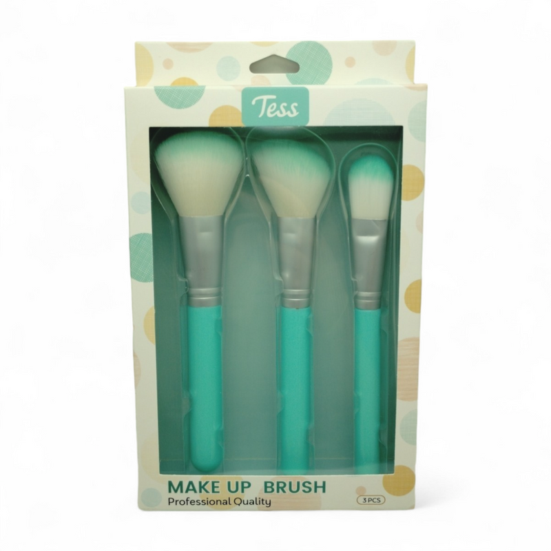 Tess - Makeup Brush Set (3pcs)