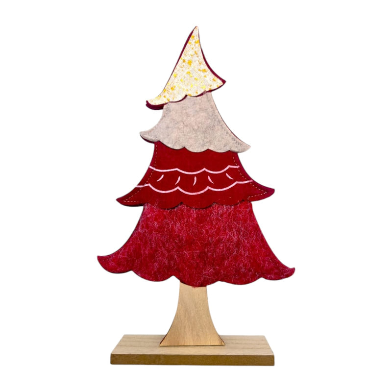 Felt Xmas Tree on Base