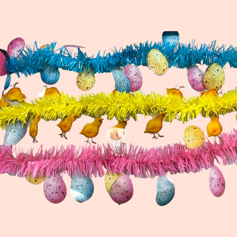 Decoración de Easter - Easter Tinsel Garland 9ft