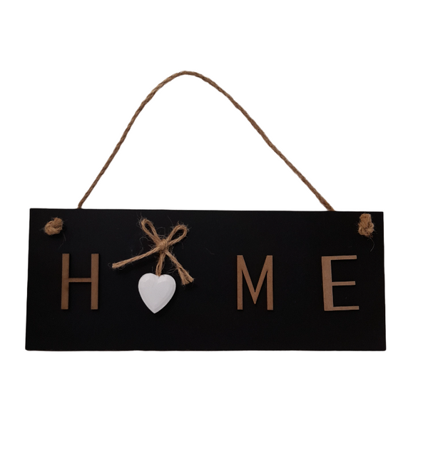 Placa Decorativa - " H♥ME".