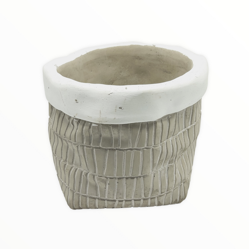 Cement Flower Pot (8 Estilos).