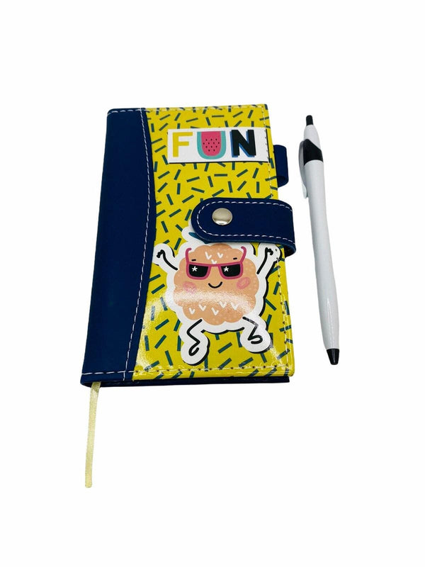 Libreta Pequeña con Bolígrafo "FUN".