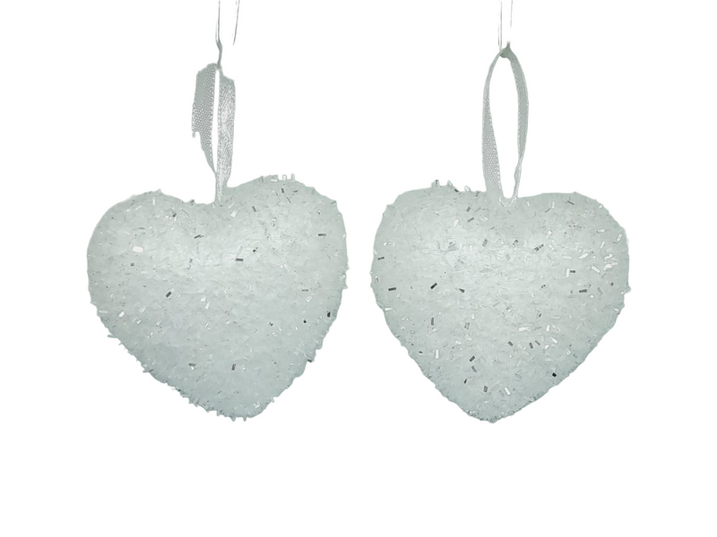 Valentine Glitter Hearts (2 Pack).