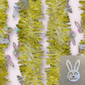 Decoración de Easter - 9ft Easter Tinsel Garland (Variedad de Colores)