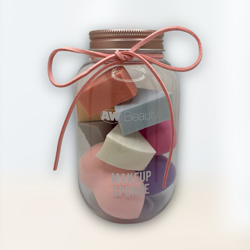 AW Beauty - Makeup Sponges in Jars