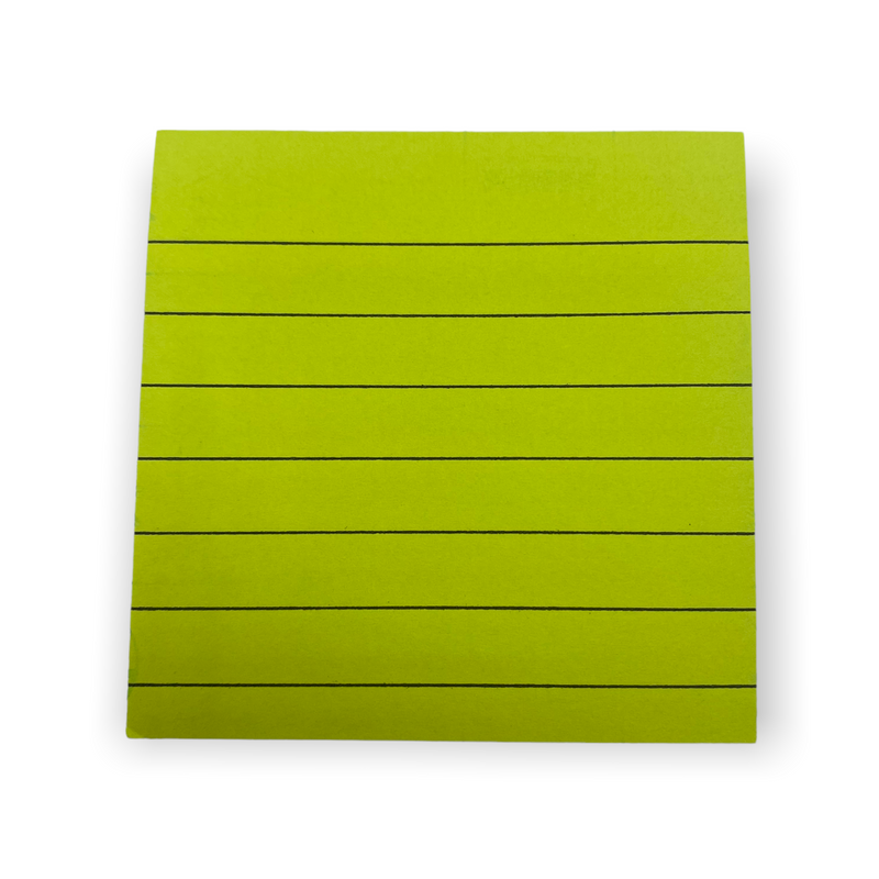 Stick Note Pad (3in x 3in / 76mm x 76mm).