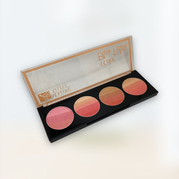 Malibu Glitz - Blush Palette (4 color)