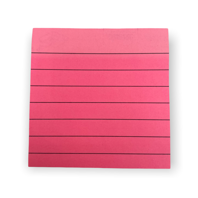 Stick Note Pad (3in x 3in / 76mm x 76mm).