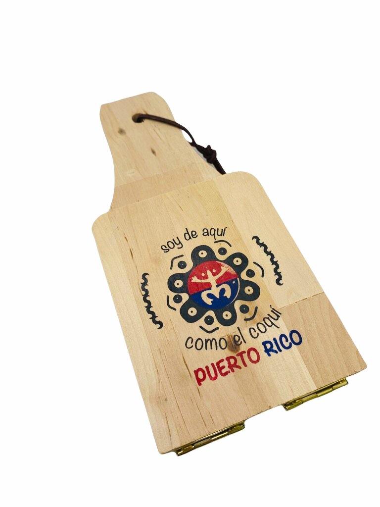 Souvenir de Puerto Rico - Tostoneras Pequeñas en Madera (1).