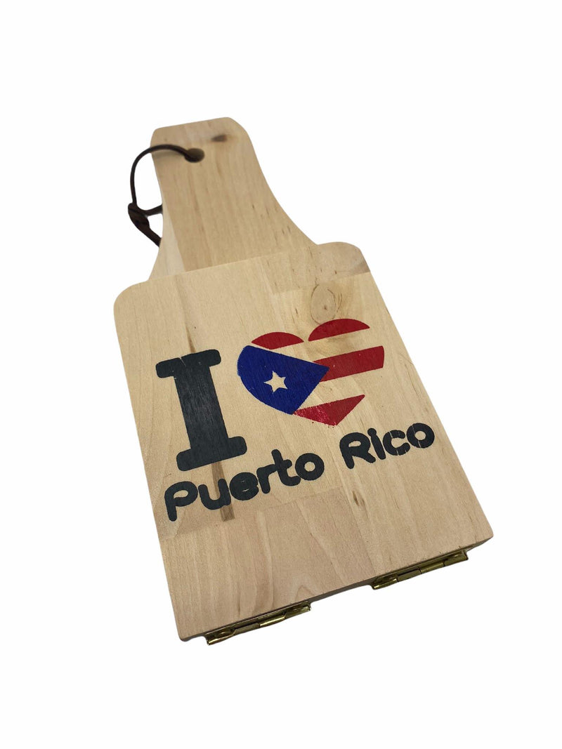 Souvenir de Puerto Rico - Tostoneras Pequeñas en Madera (1).